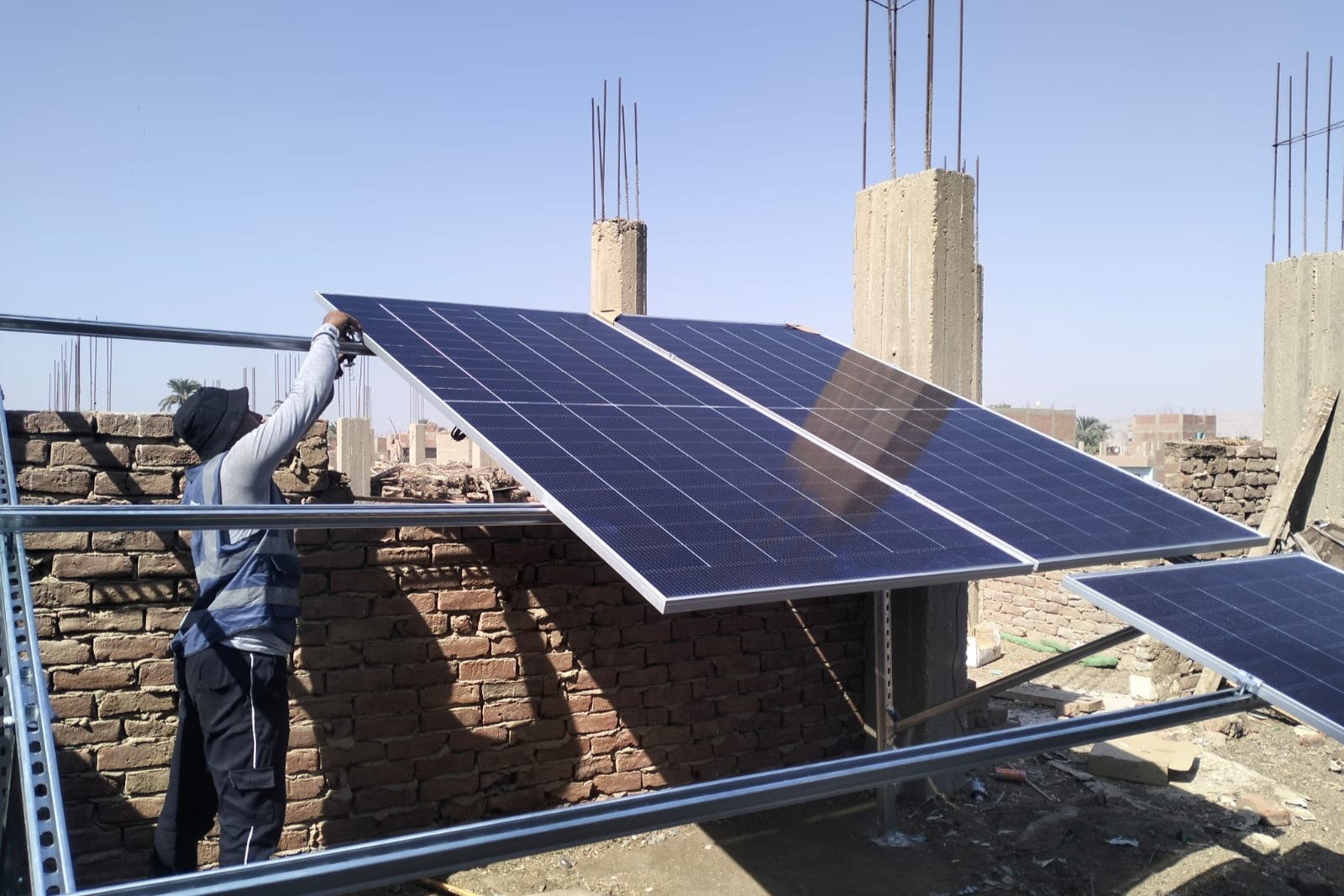 محطة طاقة شمسية 8 كيلو منفصلة عن الشبكة