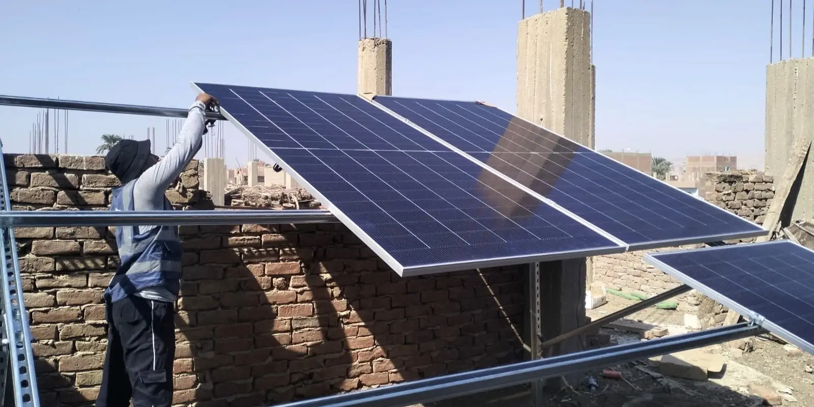 محطة طاقة شمسية 8 كيلو منفصلة عن الشبكة