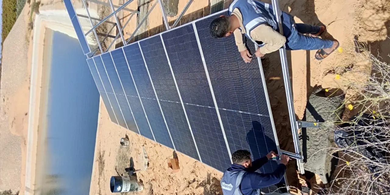 محطة طاقة شمسية 8 كيلو وات منفصلة عن الشبكة
