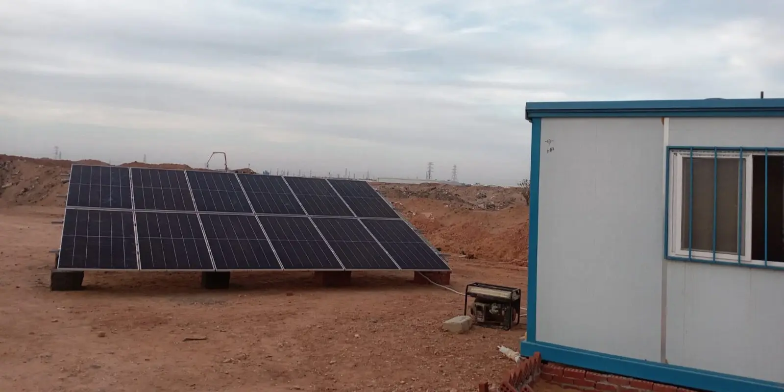 تشغيل موقع هندسي بالكامل بالطاقة الشمسية… محطة 8 كيلو وات أوف جريد