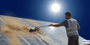 تأثير الغبار على الطاقة الشمسية