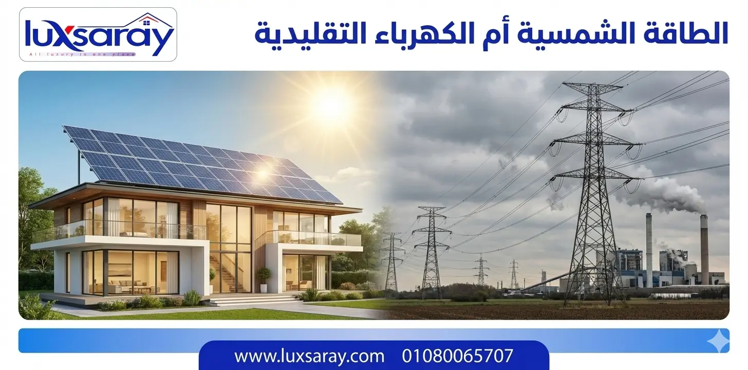 الطاقة الشمسية أم الكهرباء التقليدية