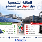 هل يمكن للطاقة الشمسية أن تحل محل الديزل في المصانع؟
